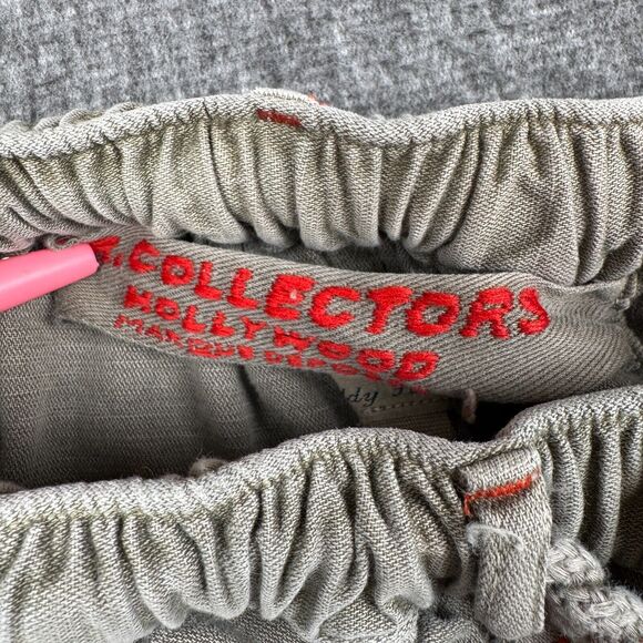 Dr. Collectors‎ Teddy Forever Pants Men’s XS Beige Button Fly Drawstring Fatigue - Picture 4 of 10